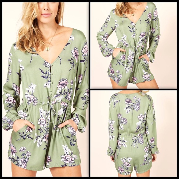 MINKPINK Pants - MINKPINK ✌🏽Wanderer Playsuit NWT